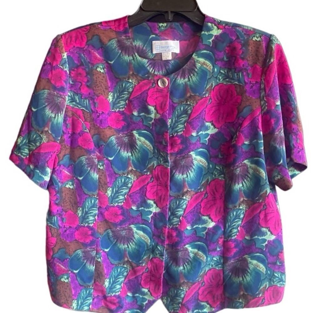 Mapsay New York VINTAGE Button Down Blouse.